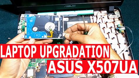 Asus X507U Ssd upgrade .